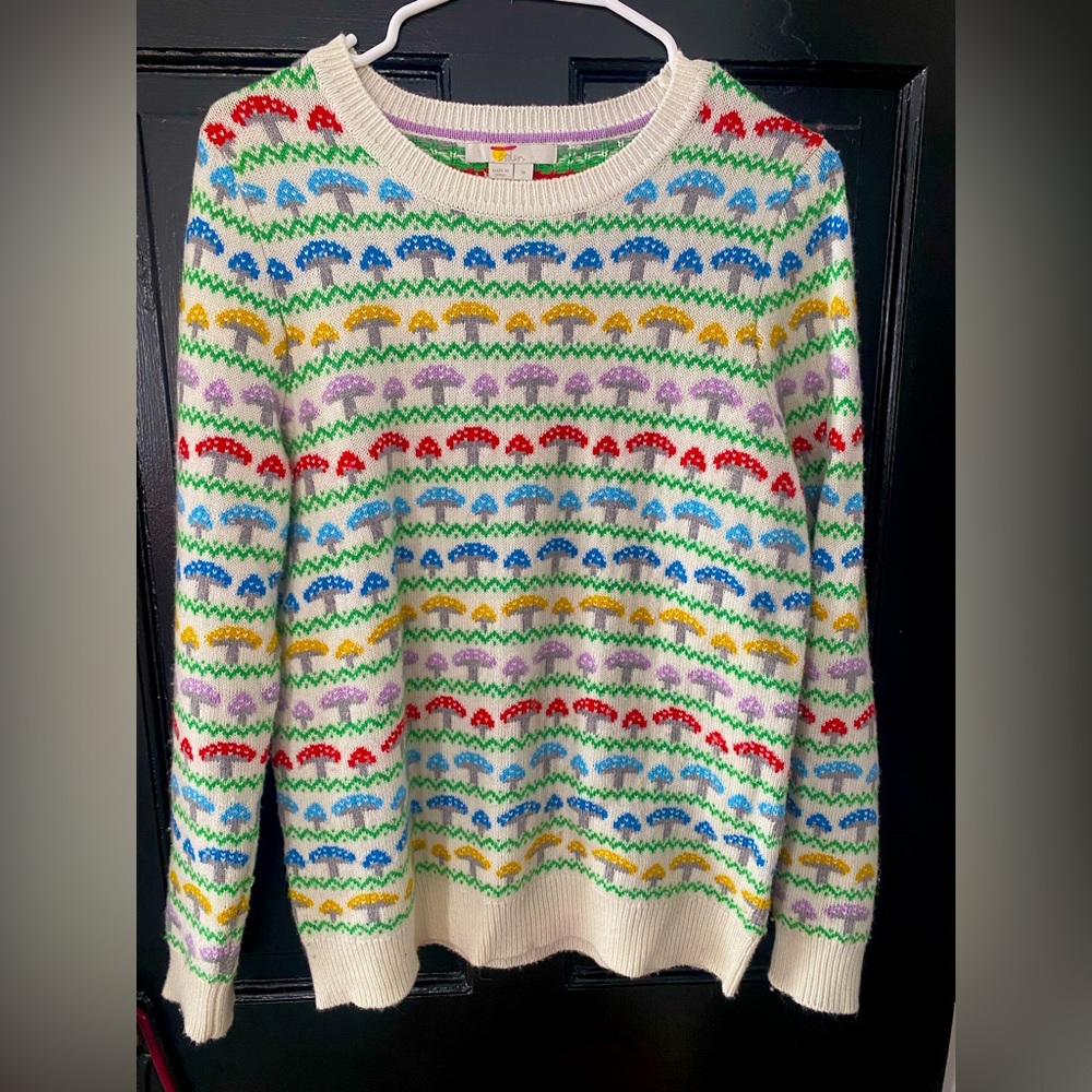BODEN Women’s Mushroom Sweater
